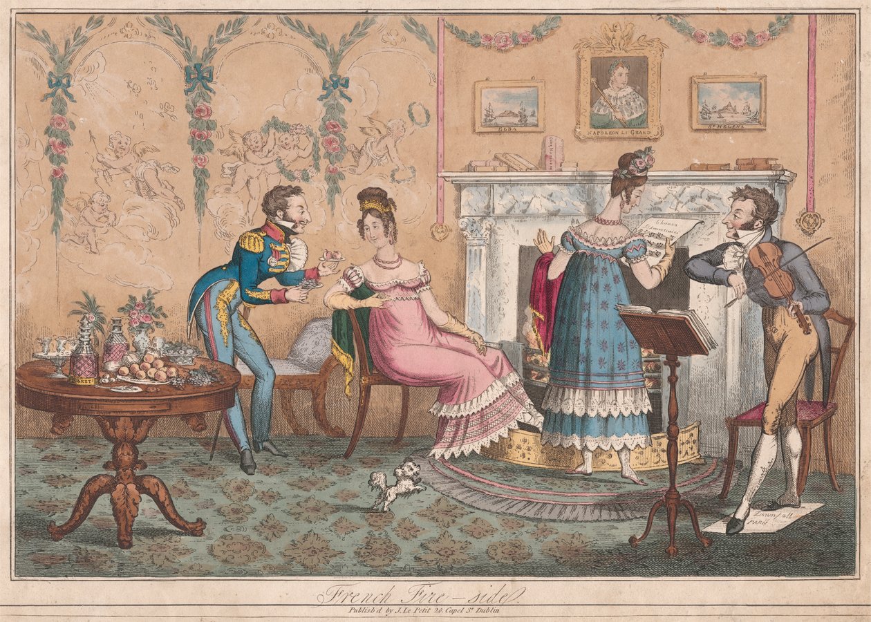 Fransk Brandside af Unknown artist