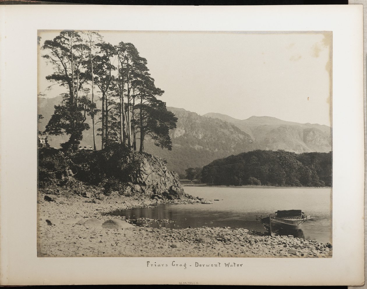 Friars Crag - Derwent Water af Unknown artist