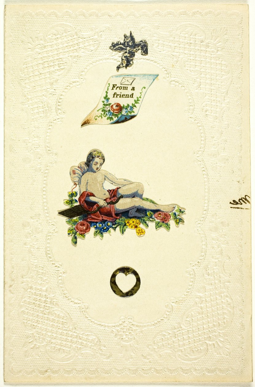 Fra en ven (valentin) af Unknown artist