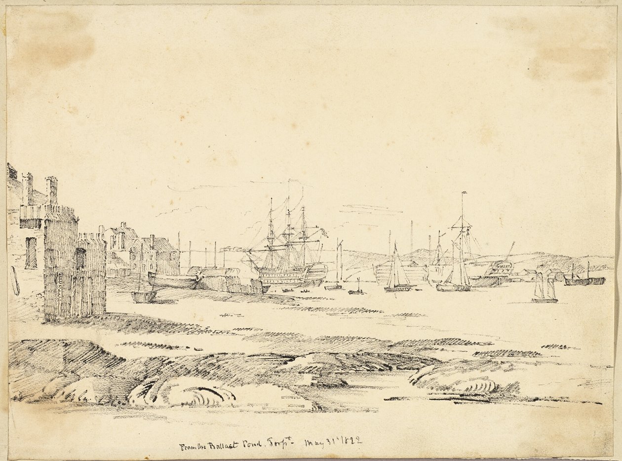 Fra ballastdammen af Unknown artist