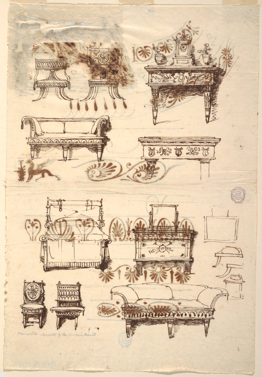 Møbeldesign af Unknown artist