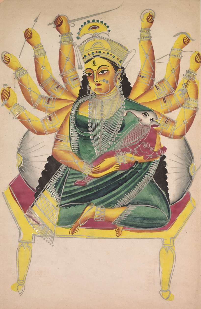 Ganesha-Janani (Mor til Ganesha) af Unknown artist