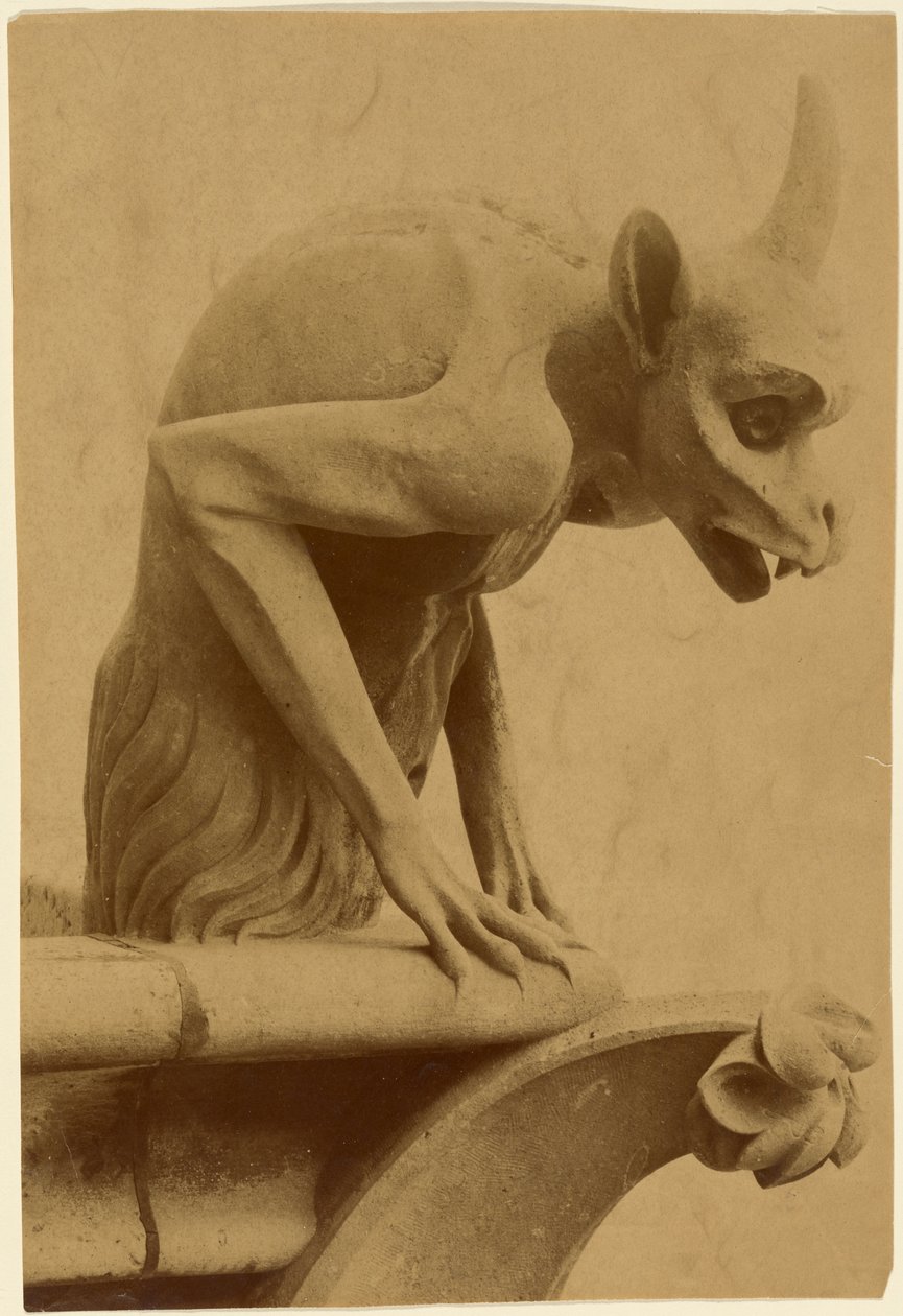 [Gargoyle, Notre-Dame] af Unknown artist
