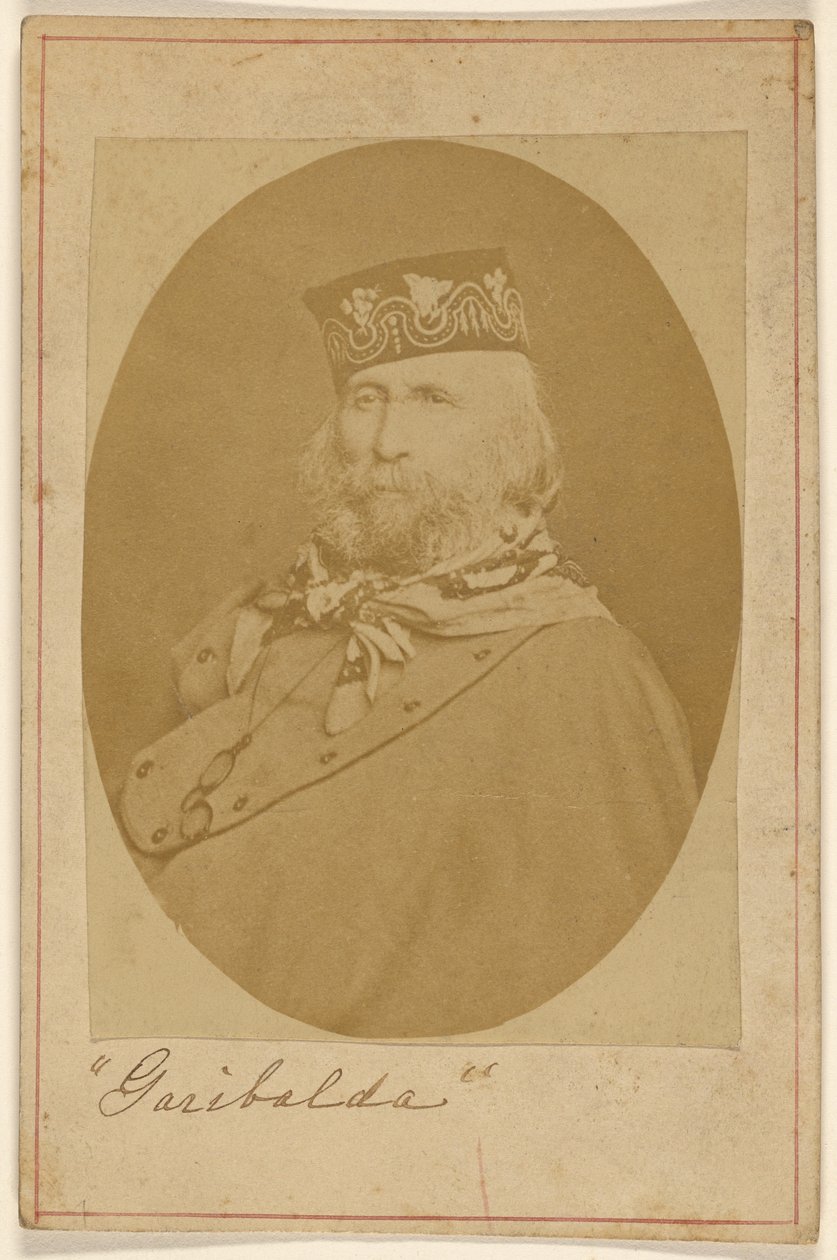 "Garibalda" [sic]/[Giuseppe Garibaldi, 1807 - 1882]]. af Unknown artist