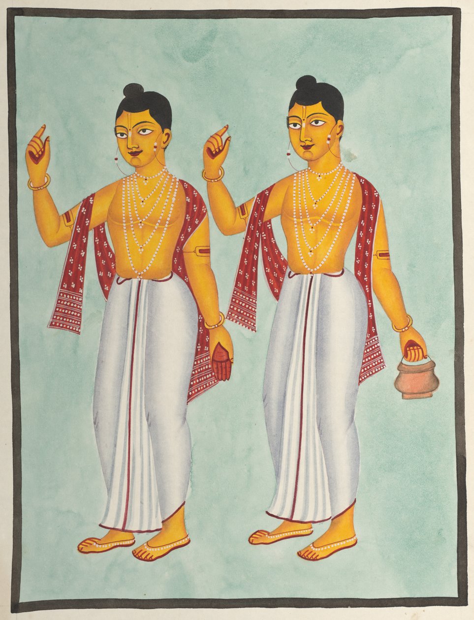 Gaur og Nitai af Unknown artist