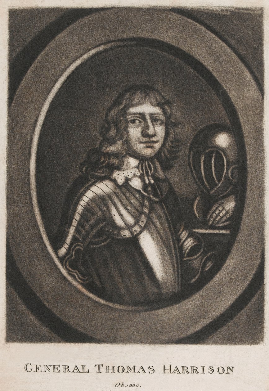 General Thomas Harrison af Unknown artist