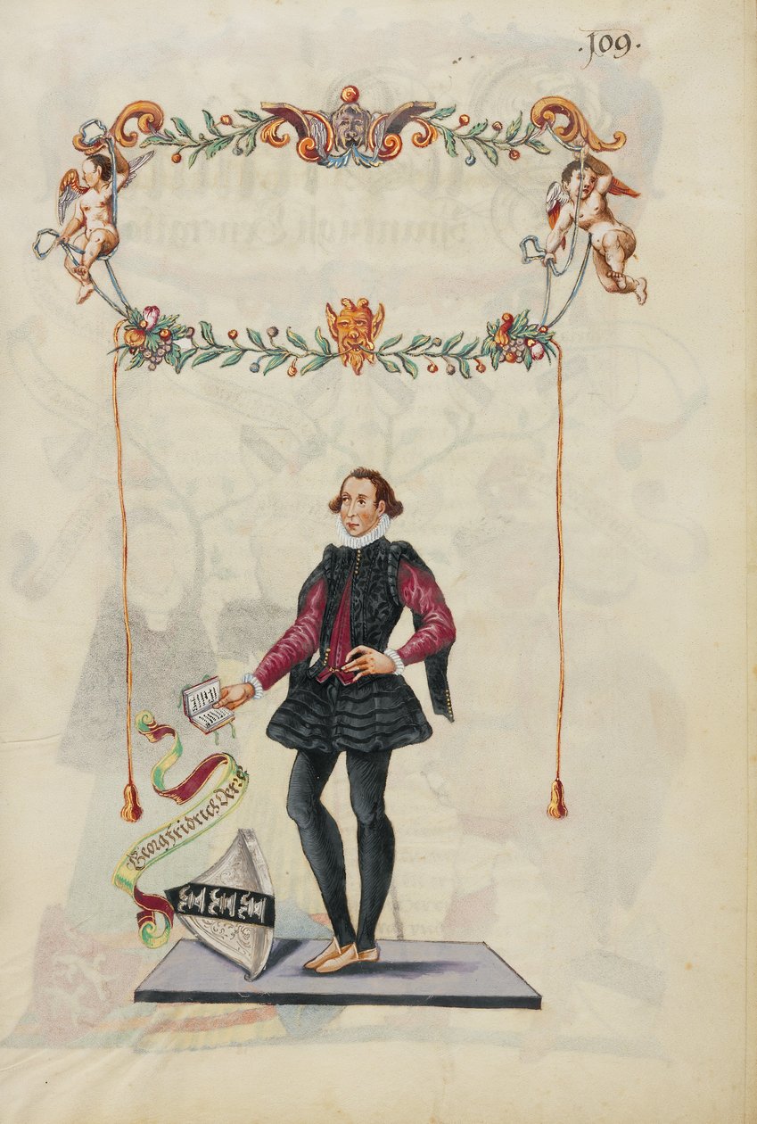 Georg Friedrich Derrer af Unknown artist
