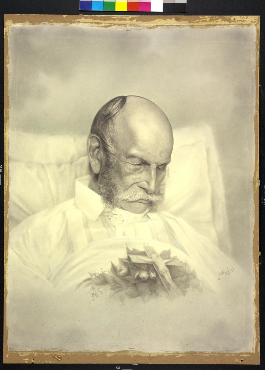 Den tyske kejser Vilhelm I af Unknown artist