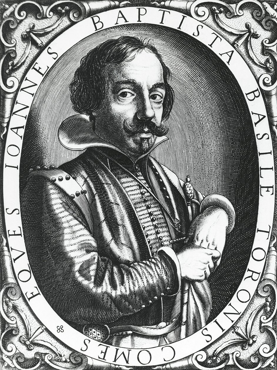 Giambattista Basile (1566-1632) napolitansk digter, mægler og eventyrsamler. af Unknown artist
