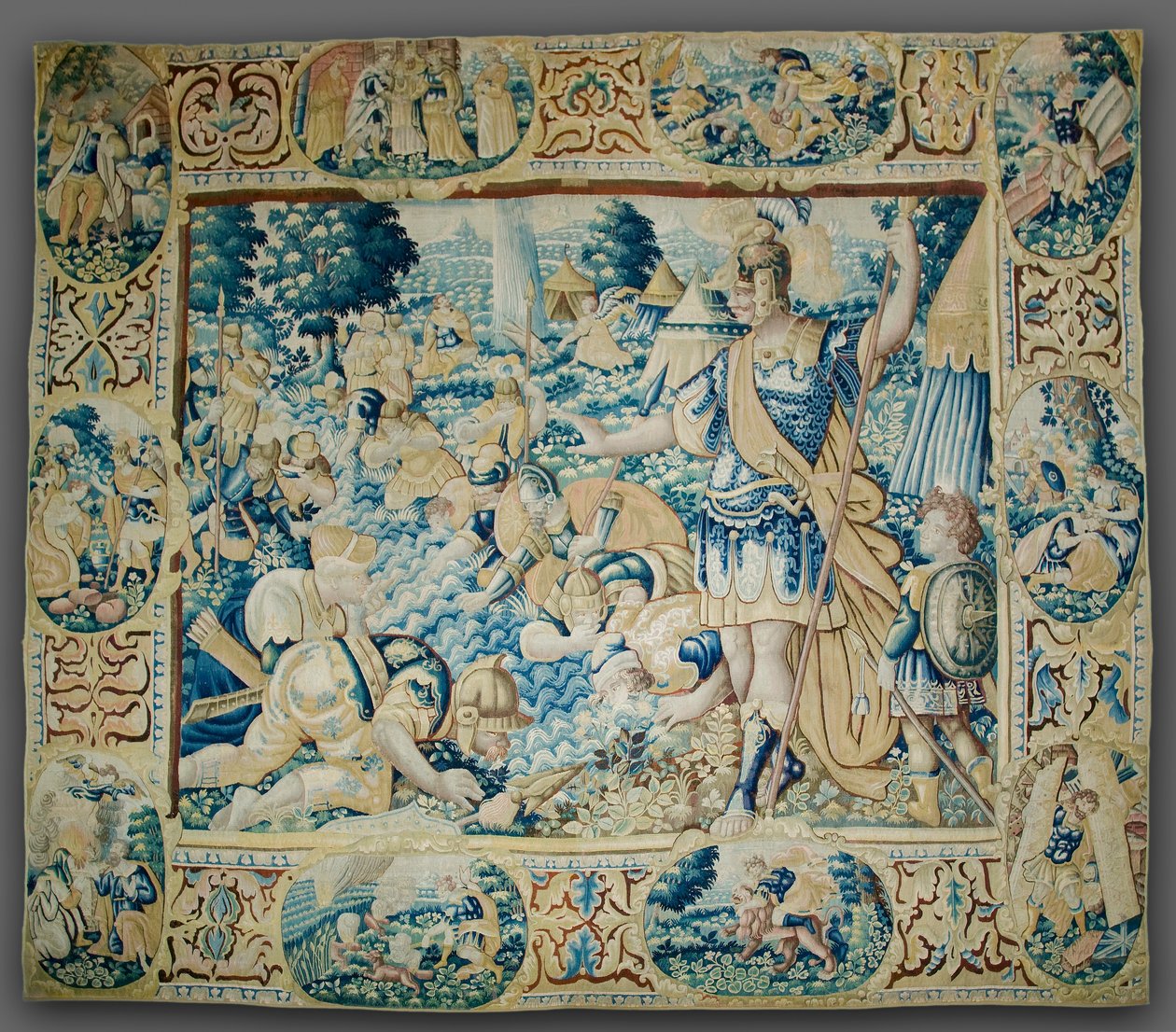 Gideon udvælger sin hær af Unknown artist