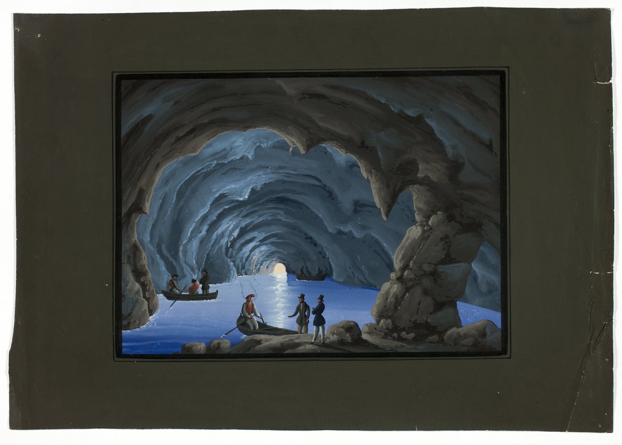 Grottescene af Unknown artist