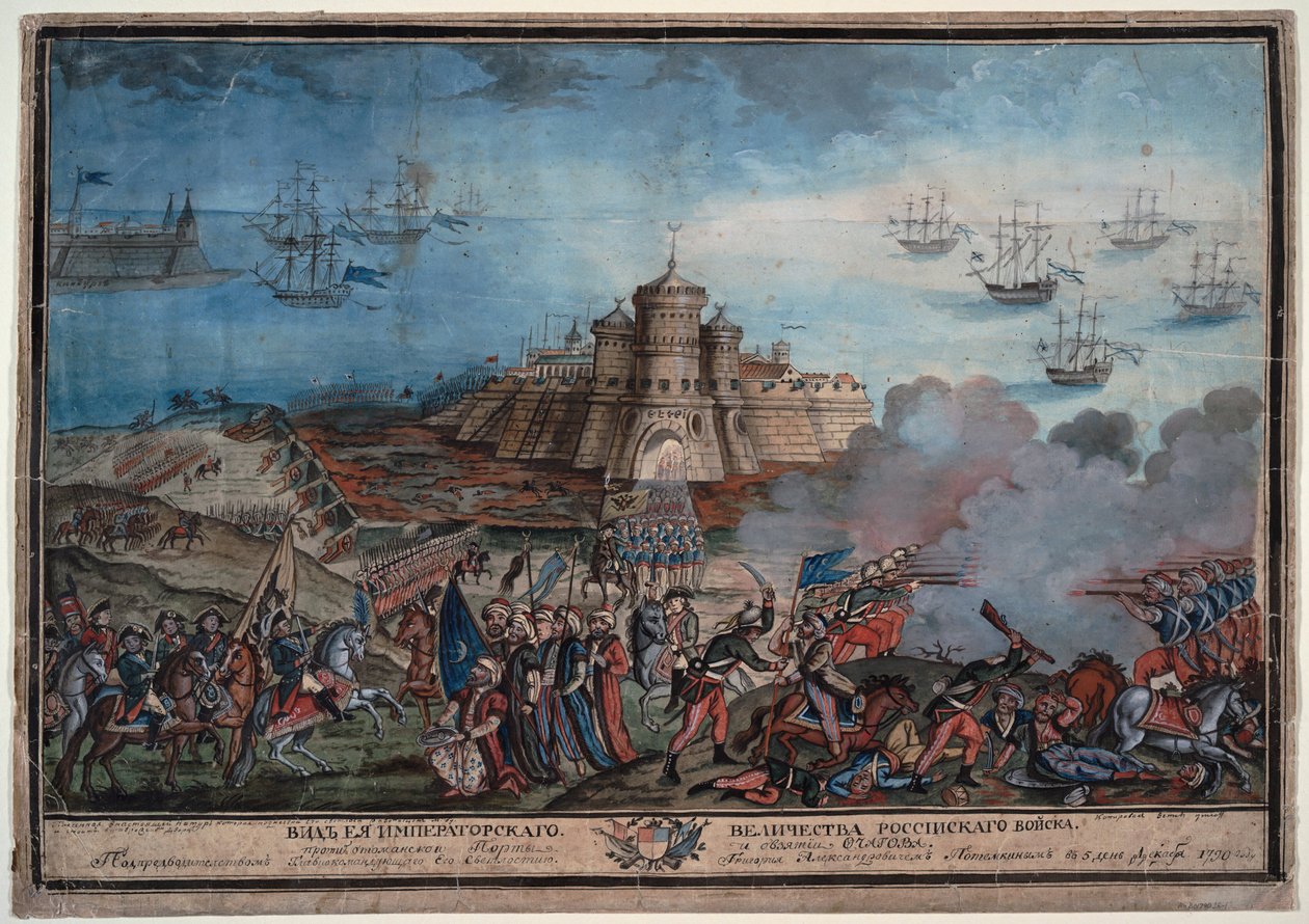 Russo-Turkish War of 1787-1792 - Russo-Turkish Wardani af Unknown
