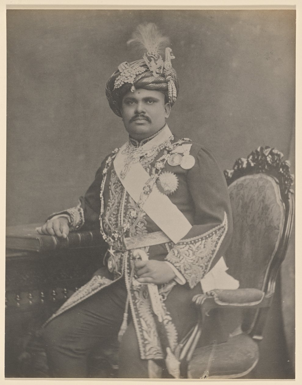 H.H.H. Maharaja Takhtsingji af Unknown artist