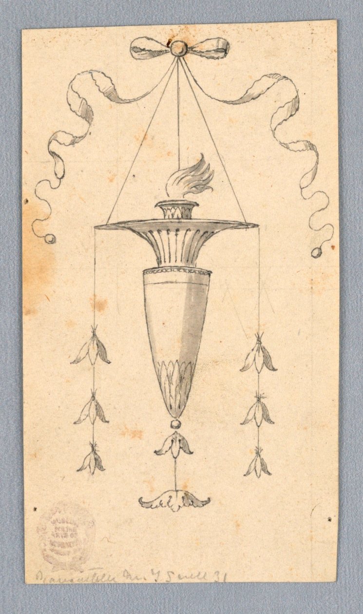 Hængende brazier af Unknown artist
