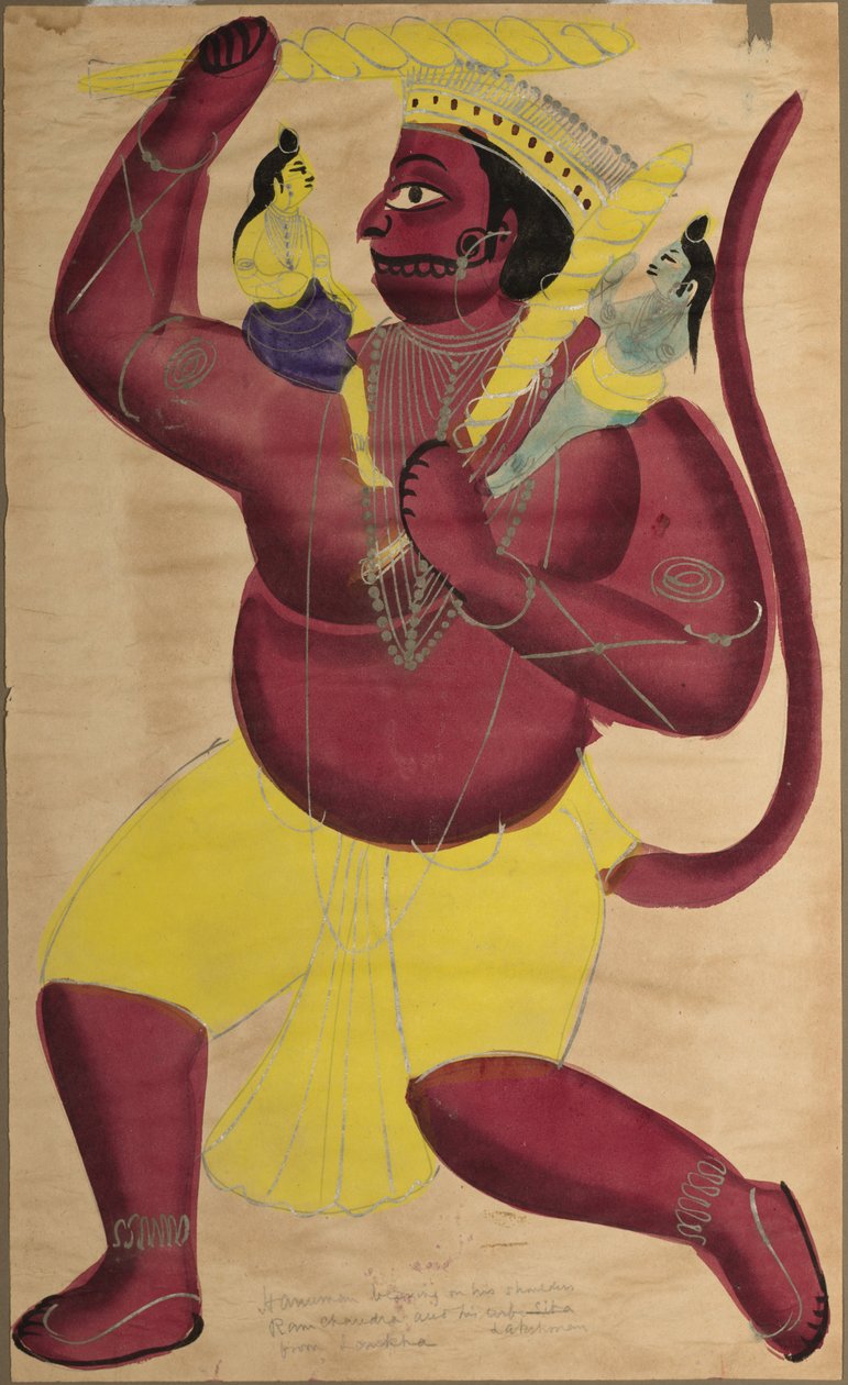 Hanuman af Unknown artist