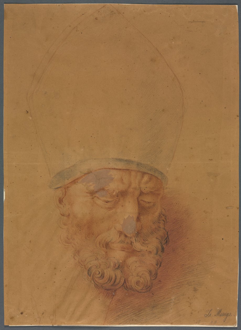 leder af en biskop af Unknown artist