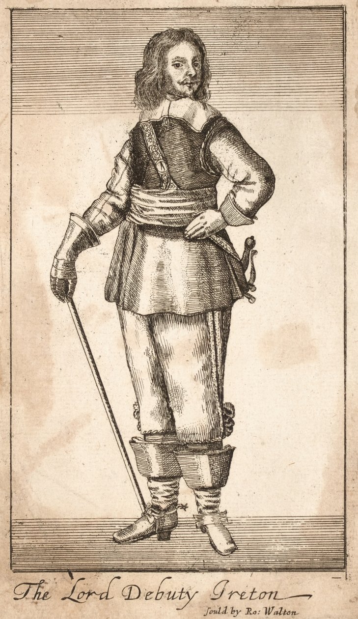 Henry Ireton, Lord Deputy of Ireland (gravering) af Unknown artist
