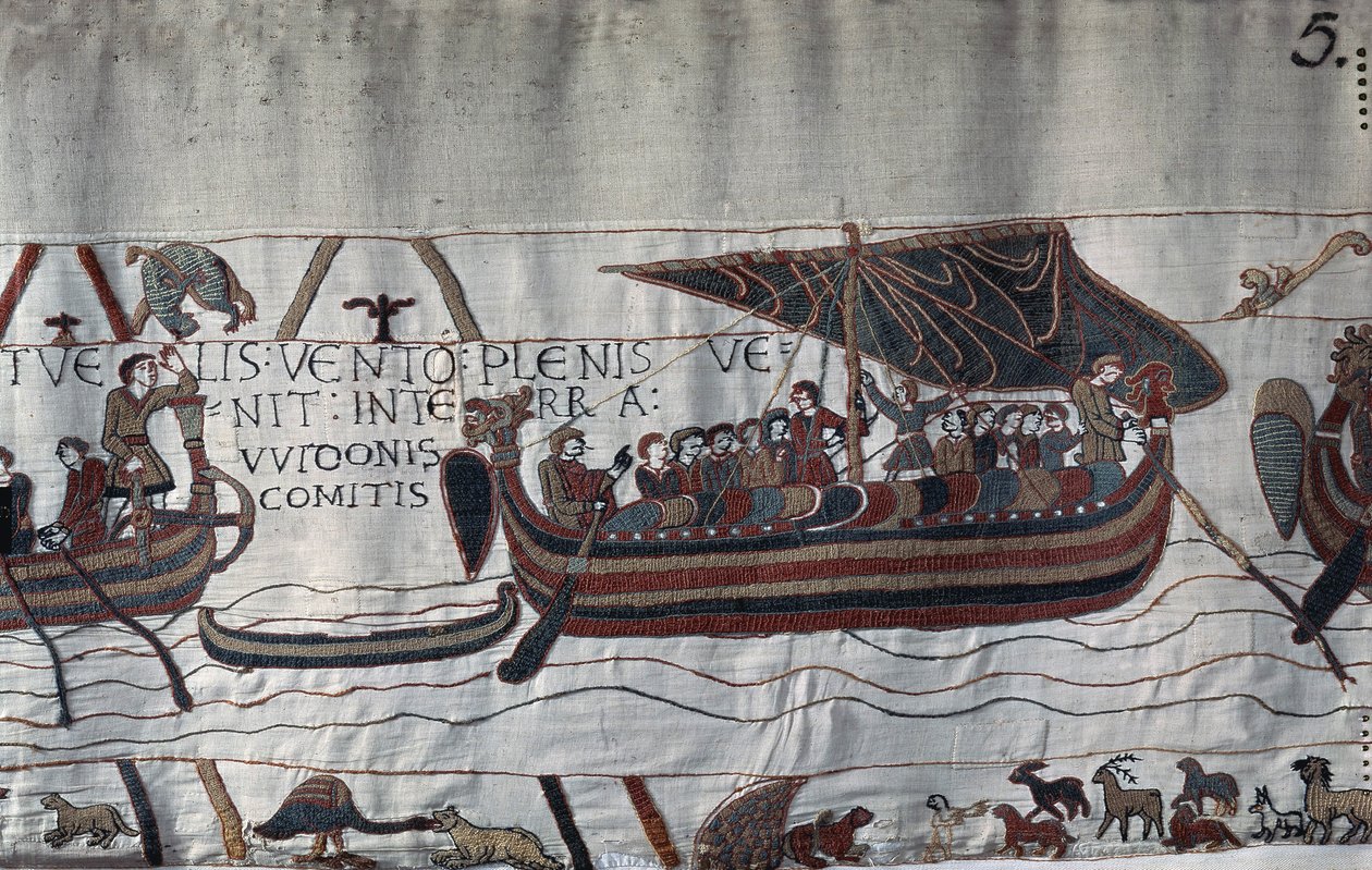 Kapret af stormen strandede Harold II