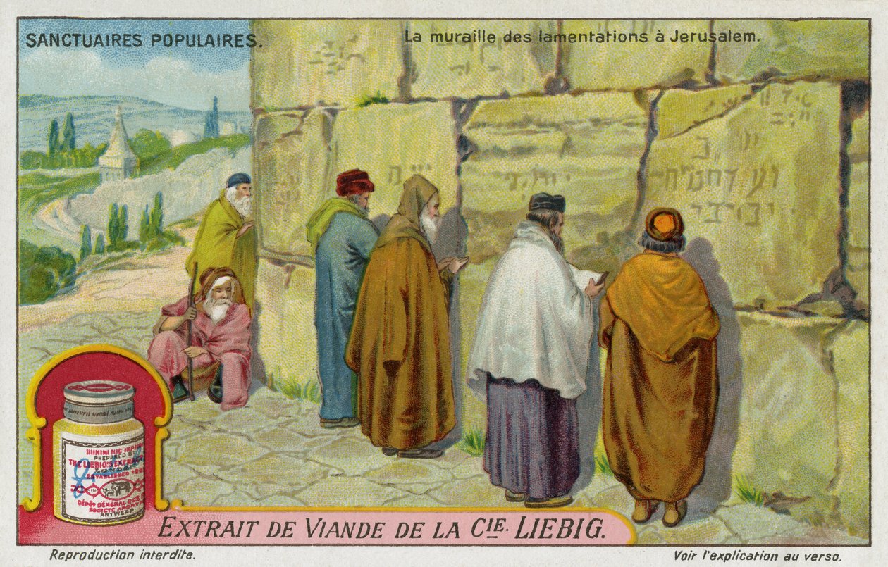 Hellige helligdomme, Liebig-samlerkort 1924 af Unknown artist