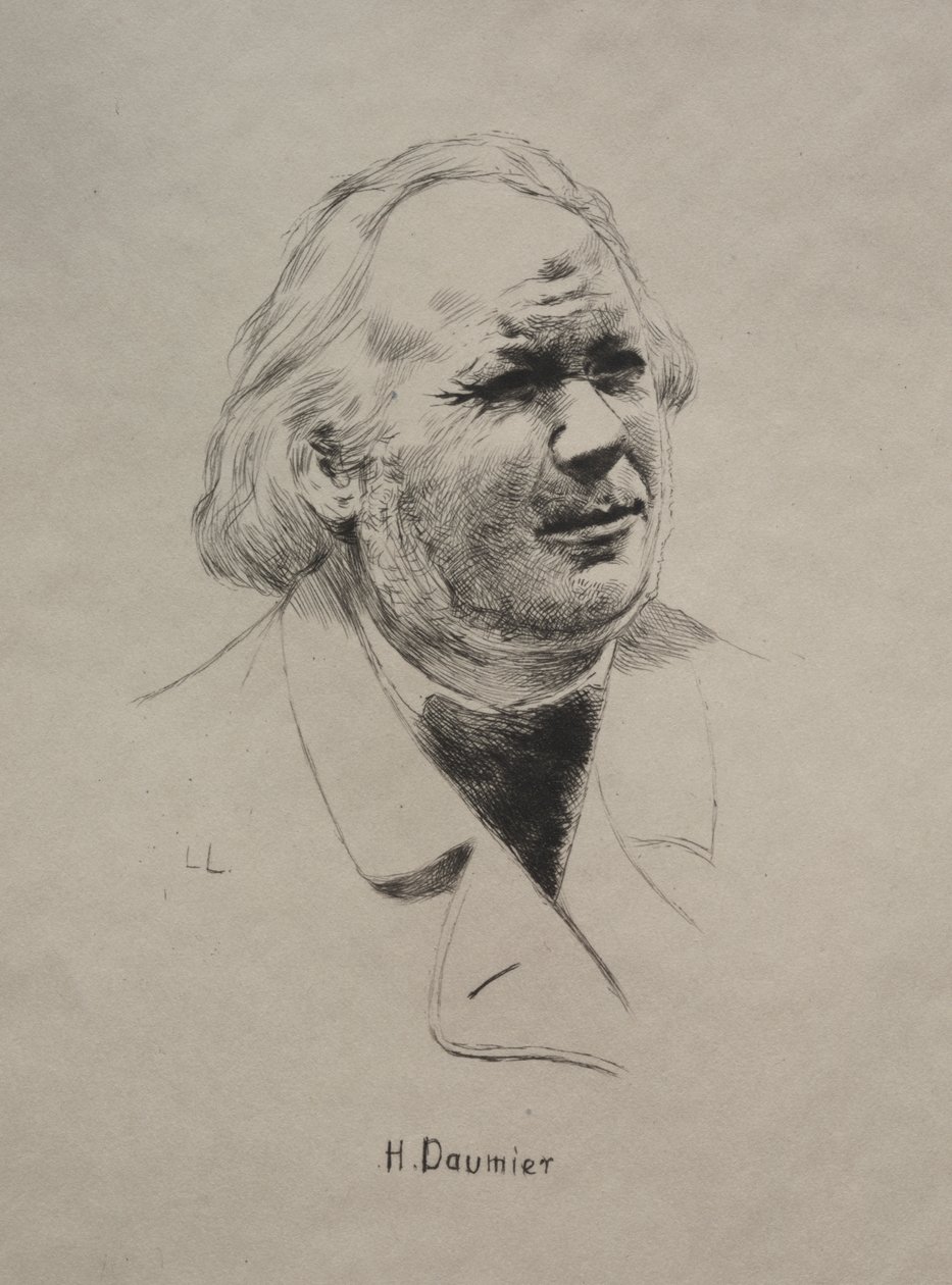 Honoré Daumier af Unknown artist