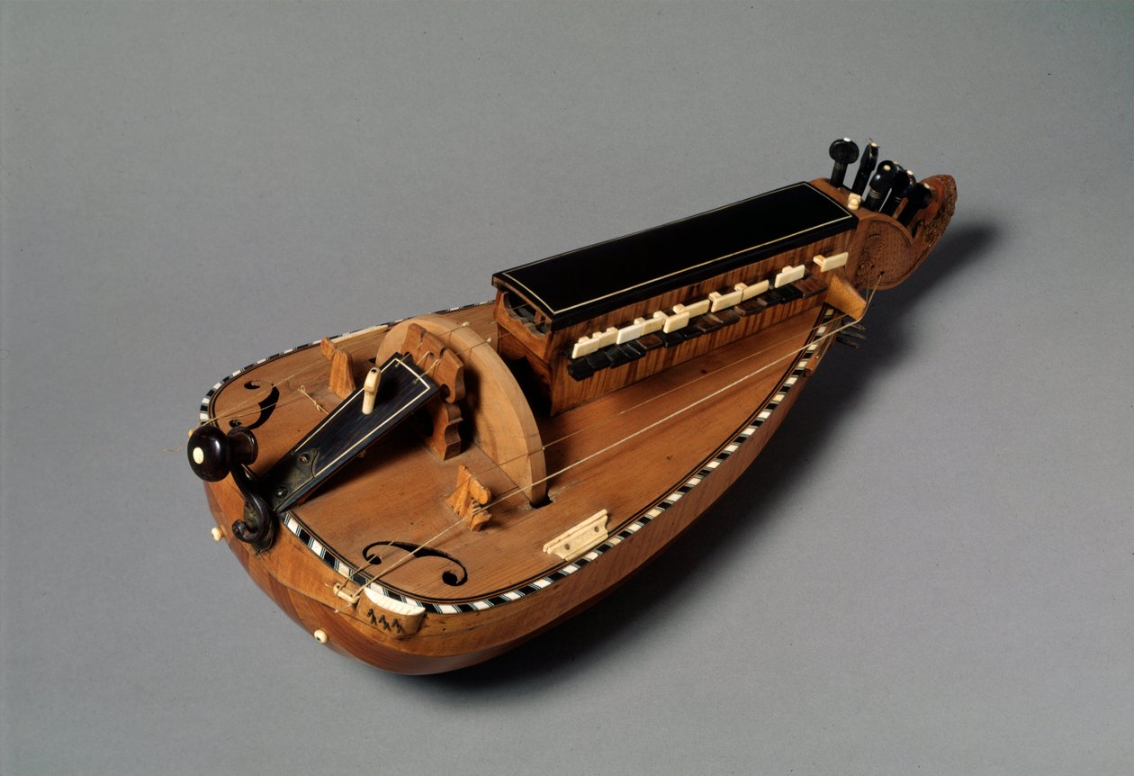 Hurtig gurdy af Unknown artist