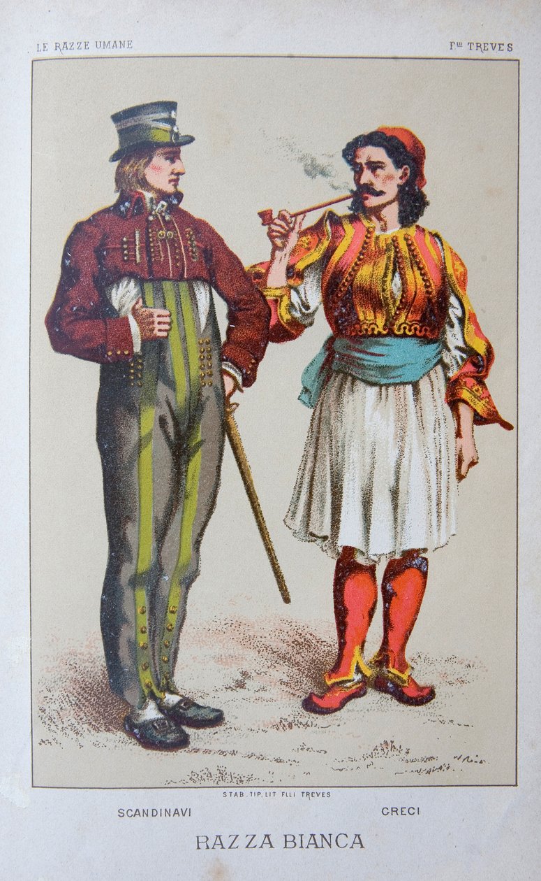 Illustration fra "The Human Race" af Louis Figuier af Unknown artist
