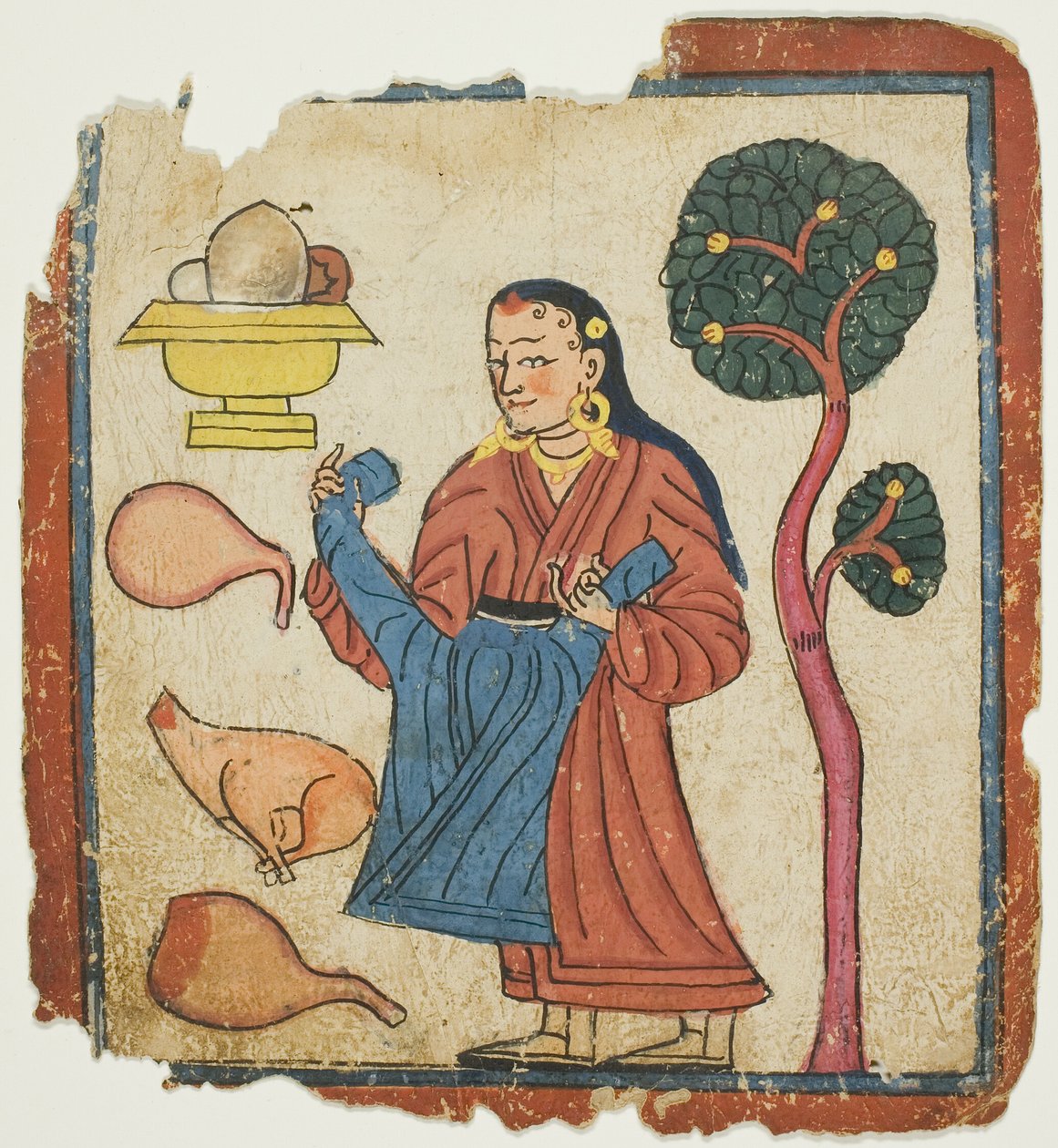 Billede fra et sæt indvielseskort (Tsakali) af Unknown artist