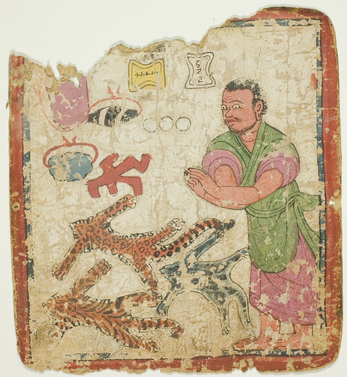 Billede fra et sæt indvielseskort (Tsakali) af Unknown artist