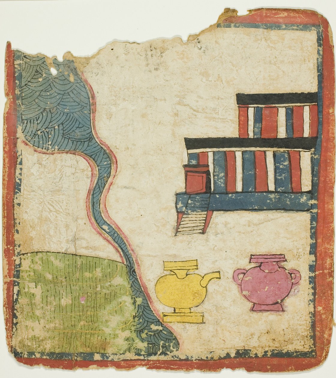 Billede fra et sæt indvielseskort (Tsakali) af Unknown artist
