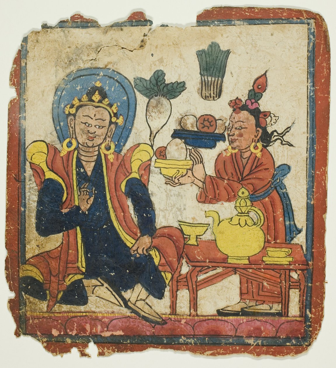 Billede fra et sæt indvielseskort (Tsakali) af Unknown artist