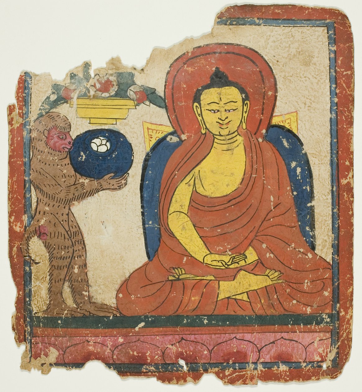 Billede fra et sæt indvielseskort (Tsakali) af Unknown artist