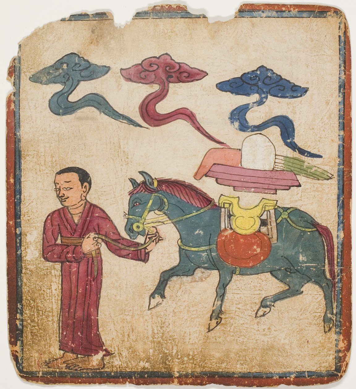 Billede fra et sæt indvielseskort (Tsakali) af Unknown artist