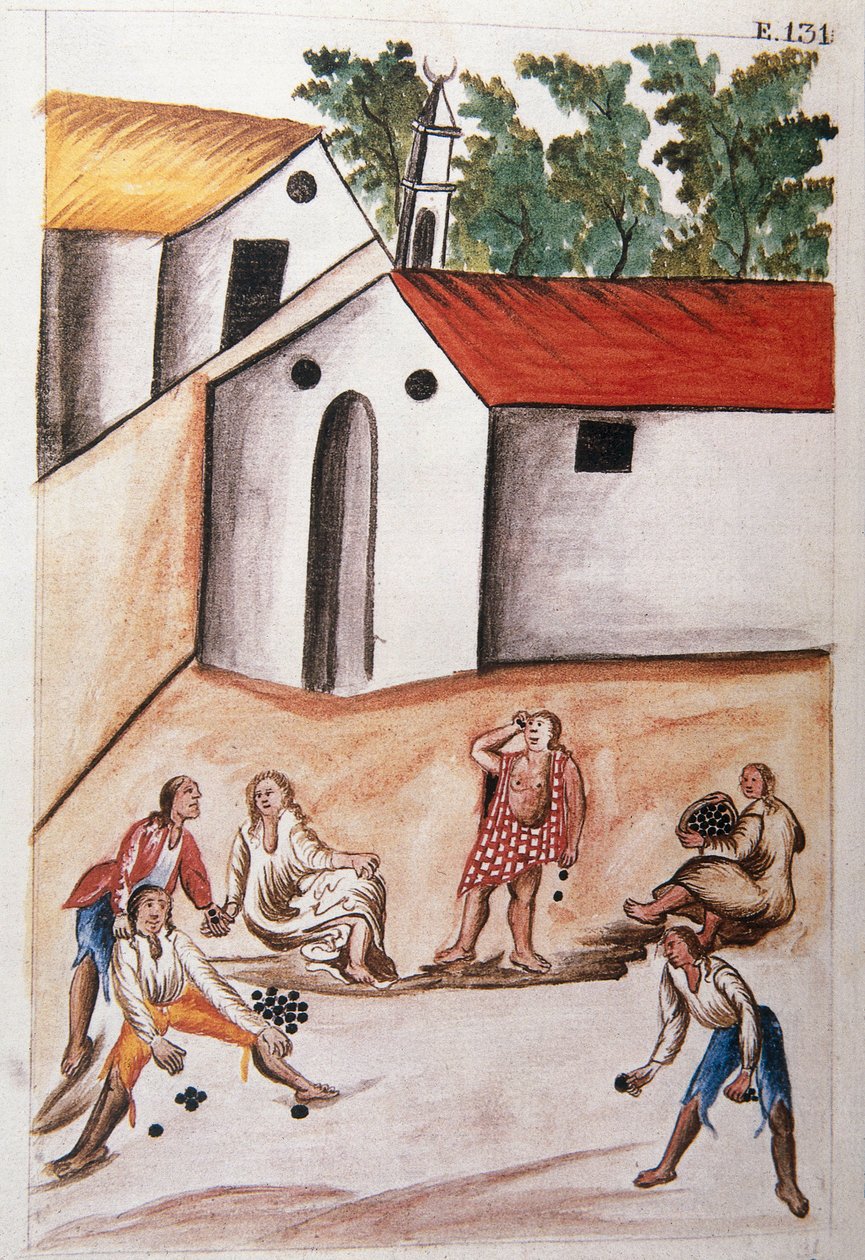 Bogen "Trujillo del Peru" eller "Codex Martinez Companion", af Baltazar Martinez Companion og Bujanda, biskop af Trujillo (1782-1785) af Unknown artist