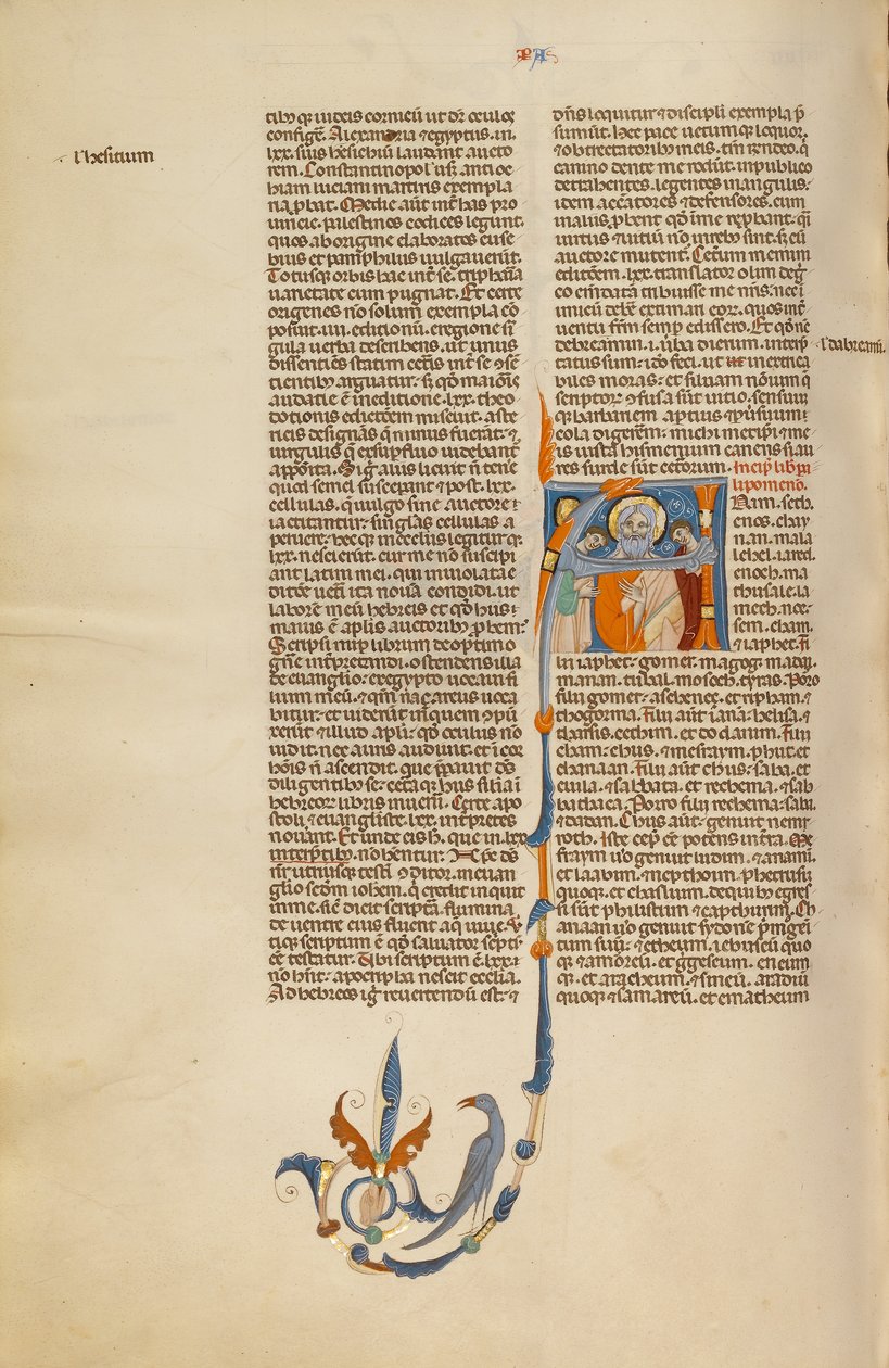 Indledning A: Tre patriarker af Unknown artist