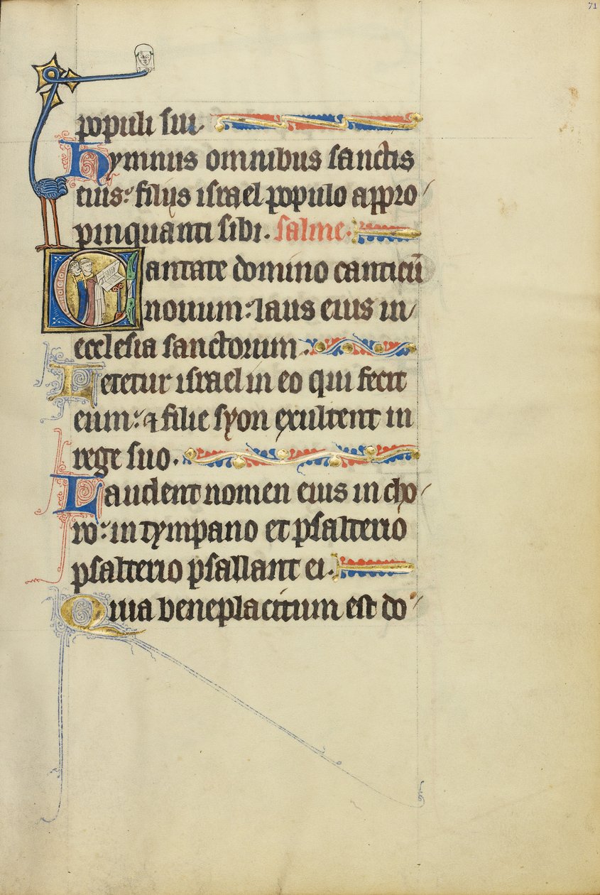 Initial C: To gejstlige synger af Unknown artist