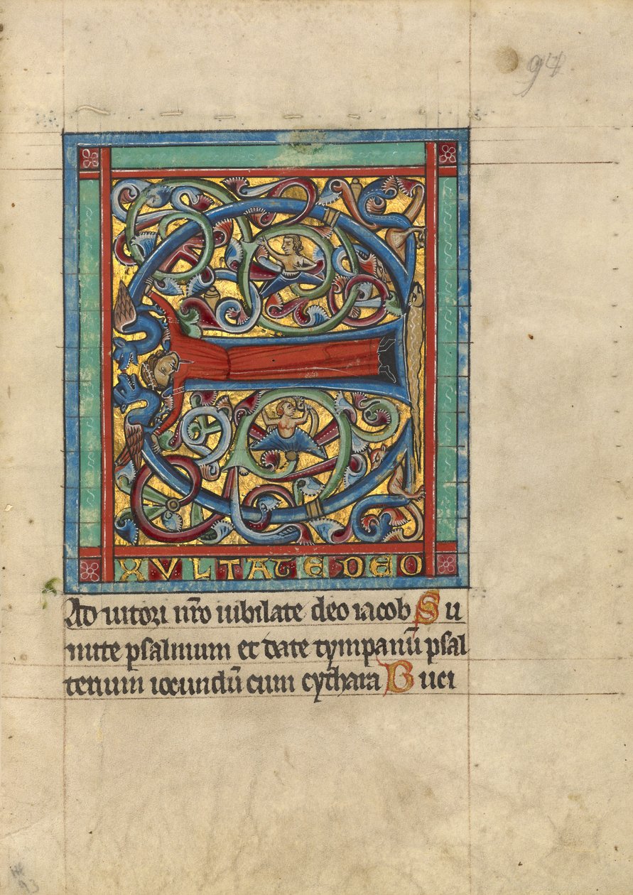 Initial E: En kvindelig figur af Unknown artist