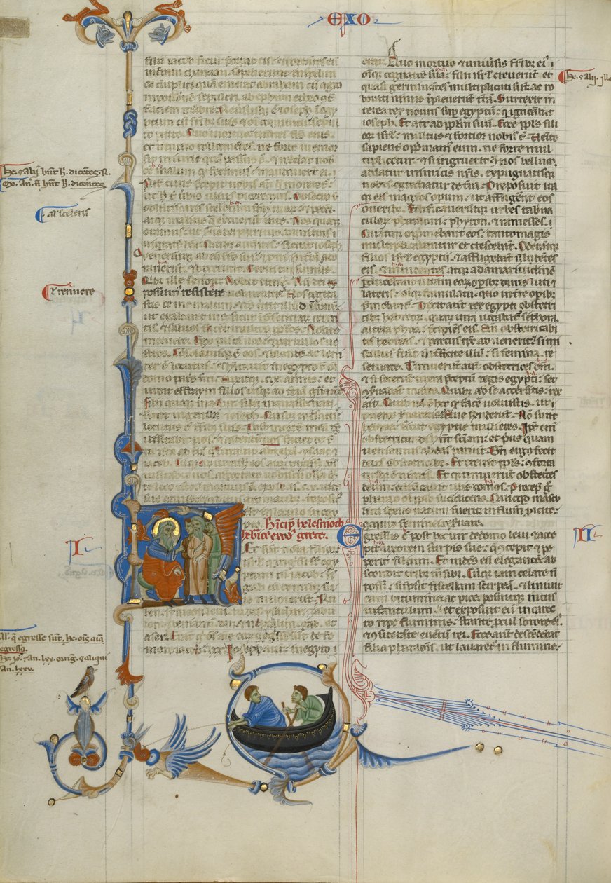 Indledende H: Moses taler til israelitterne af Unknown artist
