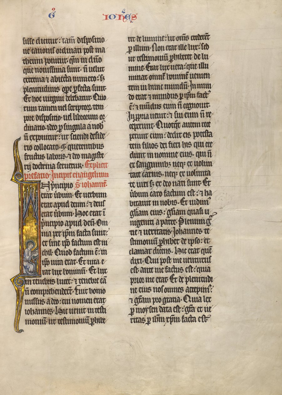 Indledning I: Johannes Evangelisten af Unknown artist
