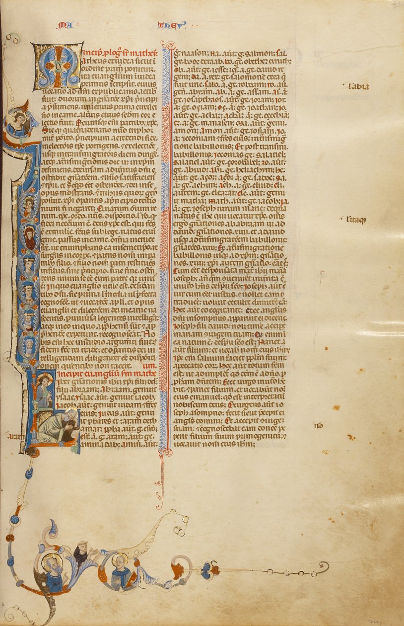 Initial L: Jesses træ af Unknown artist
