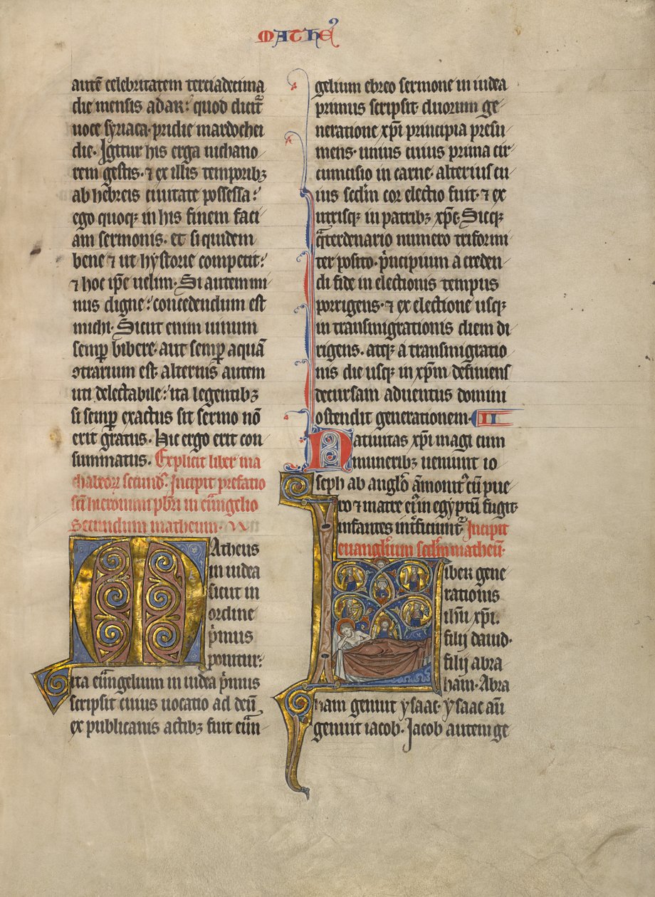 Initial L: Jesses træ af Unknown artist
