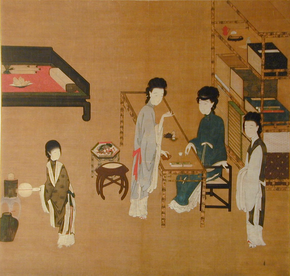 Interiør Scene af Unknown artist