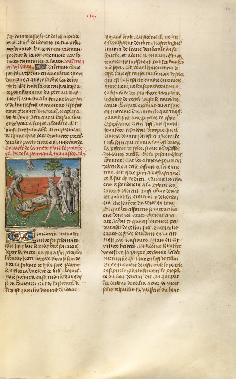 Esajas bliver savet over i to af Unknown artist