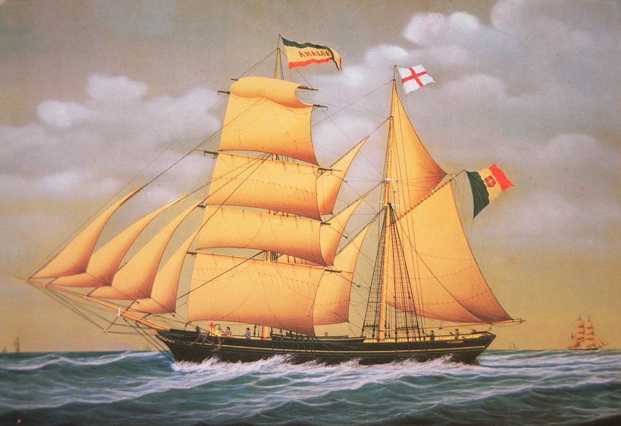 Italiensk skonnertbrig 