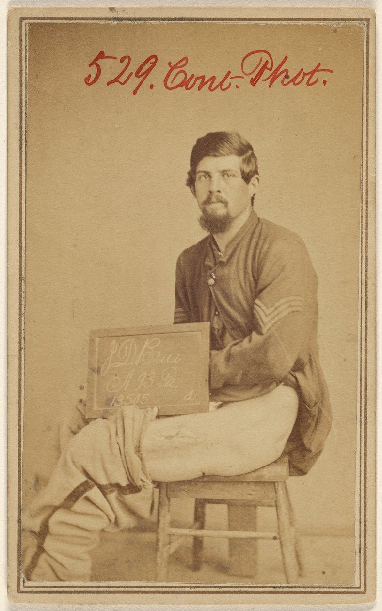 [J.D. Brua, A. 93rd Pa. offer for borgerkrigen] af Unknown artist