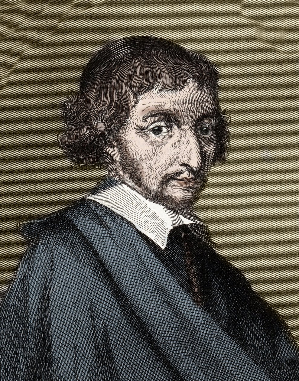 Jean de Labadie - Portræt af Jean de Labadie - engelsk pietist 1610-1674 af Unknown artist