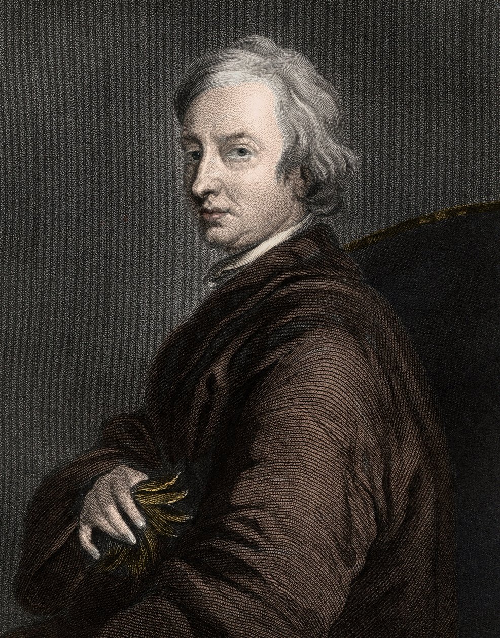 John Dryden 1631-1700 - stik - 1800-tallet af Unknown artist