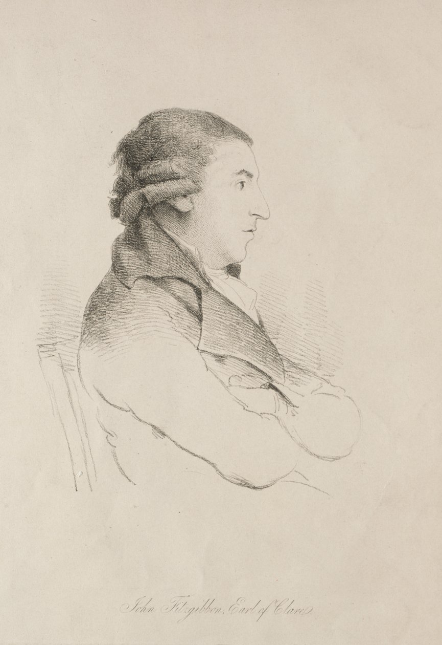 John Fitzgibbon, jarl af Clare af Unknown artist