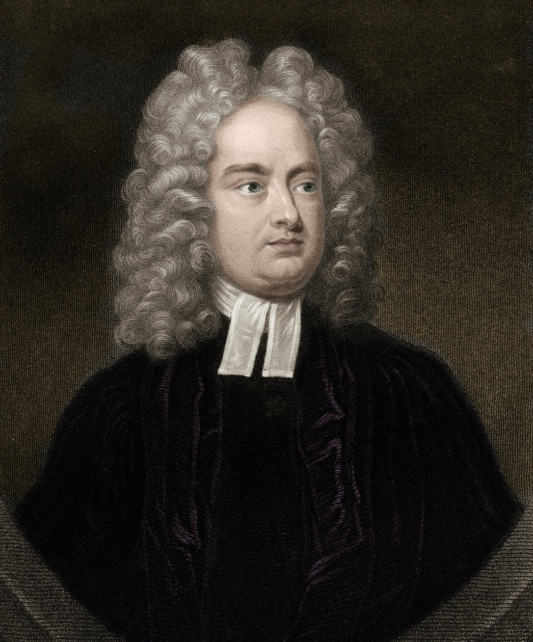 Jonathan Swift (1667-1745) - gravering - 1800-tallet af Unknown artist