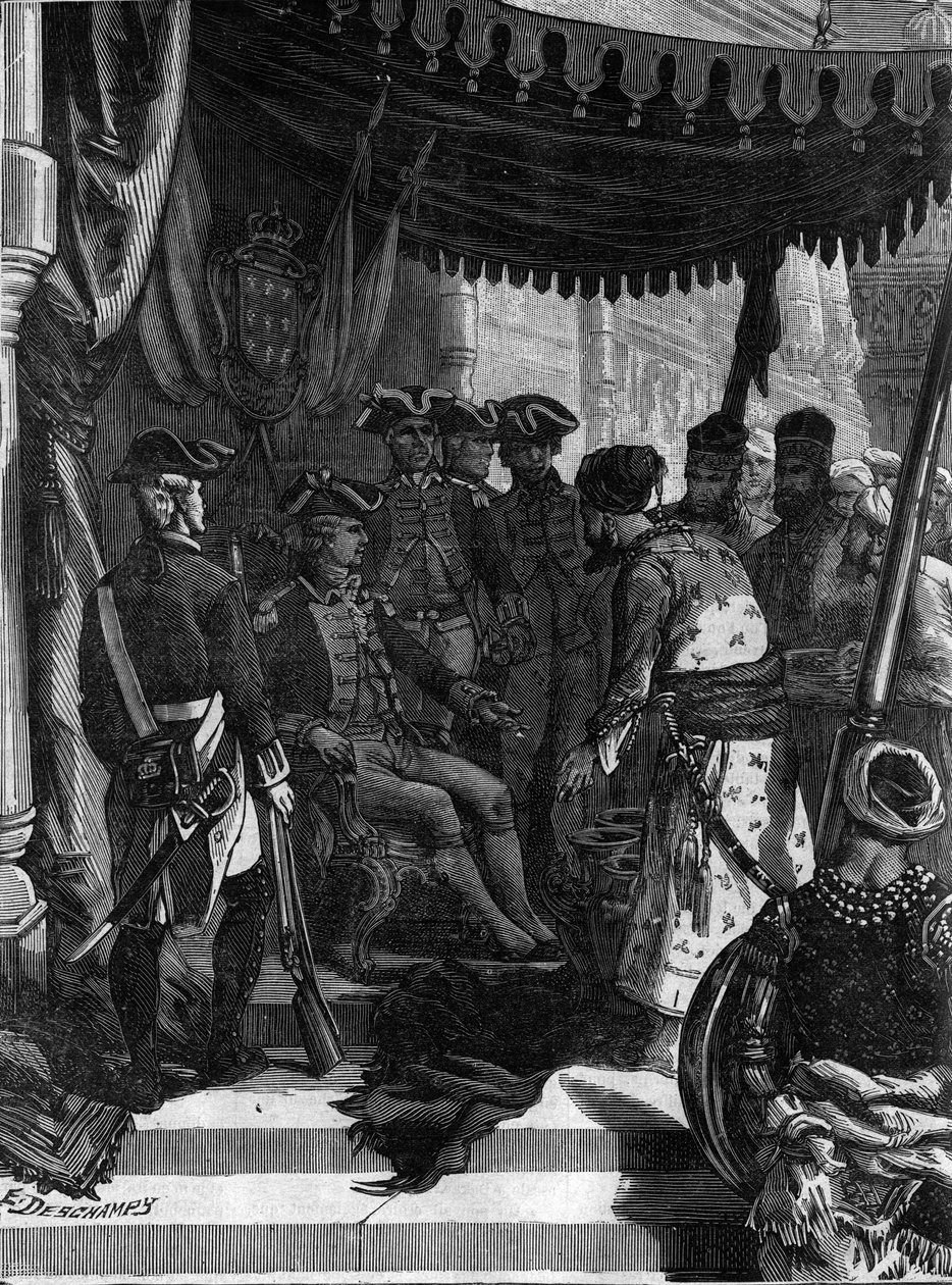 Joseph Francois Dupleix af Unknown artist