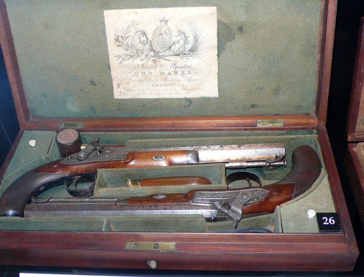 Joseph Manton Gun Duel Sæt af Unknown artist